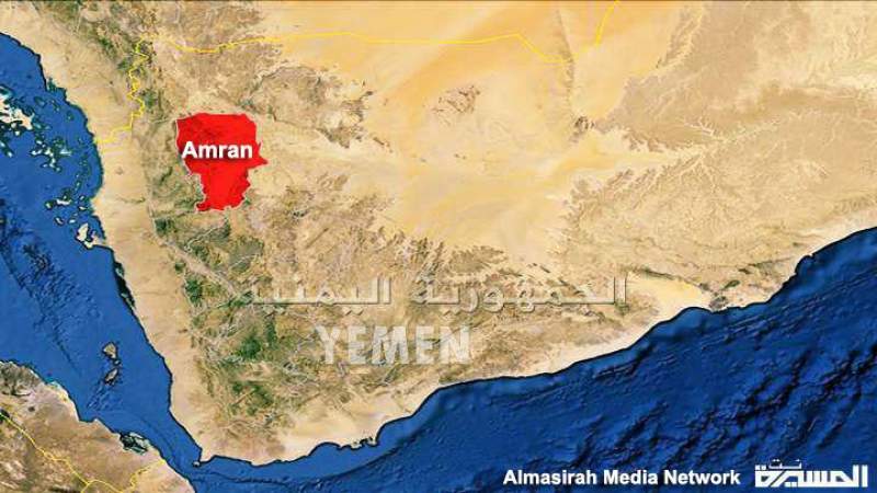 US Aggression Targets Amran Province with 5 Airstrikes