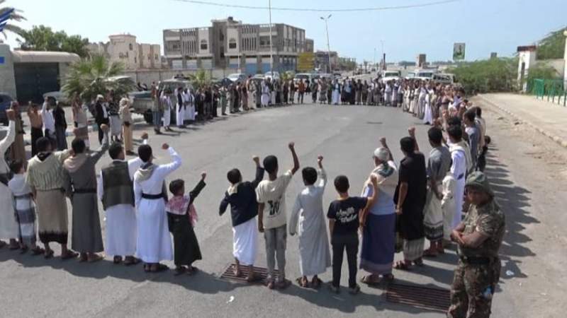 Popular Protests Denouncing US-Saudi Forces’ Attacks on Fishermen in Hodeidah