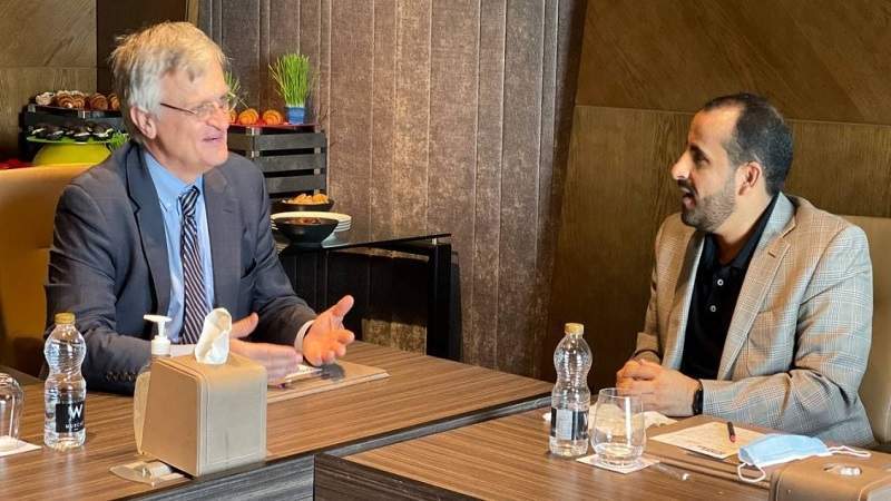 Yemeni National Delegation Discuss Humanitarian Situation with Swedish Envoy