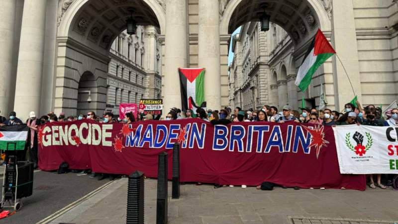 London Pro-Gaza Workers Conquer Foreign Office to Demand Israel Arms Embargo