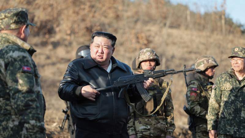  North Korea’s Leader Orders Heightened Military Preparation Amid South Korea-US Military Drills 
