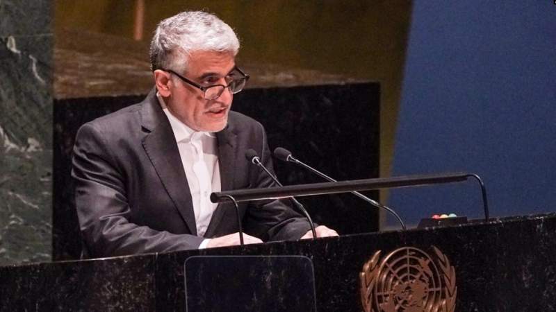 Iran's UN Envoy Urges Respect for Syria’s Sovereignty, Formation of Inclusive Govt. Through Fair Elections