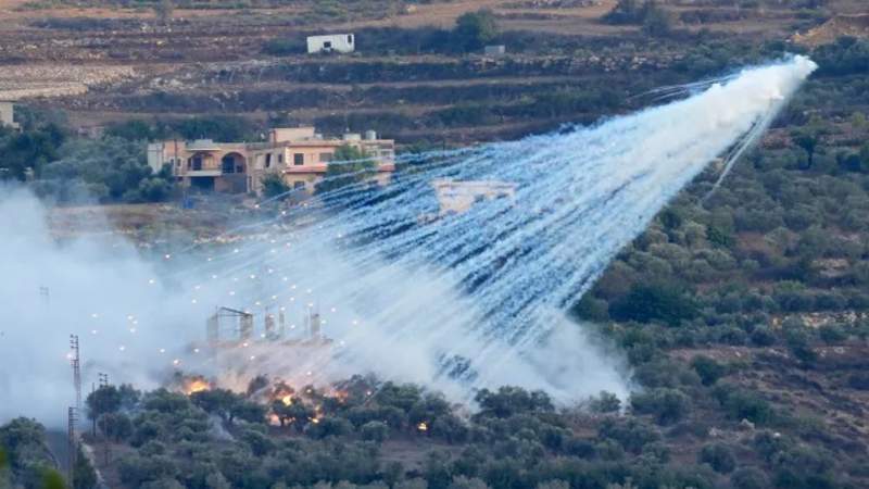 Israel Strikes South Lebanon with Phosphorus Bombs, Several Injured