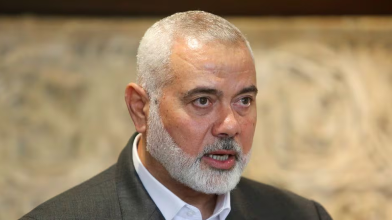 Hamas Leader Haniyeh Visits Egypt to Discuss New Gaza Truce