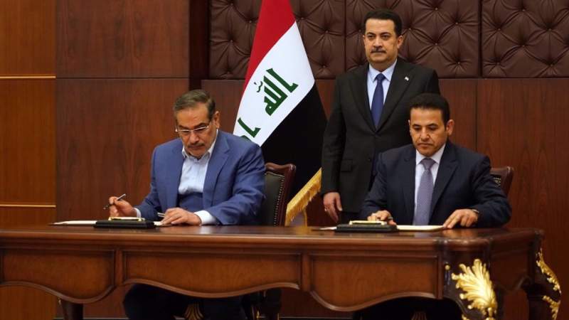Shamkhani: Iran-Iraq Strategic Cooperation Guarantees Regional Security, Progress