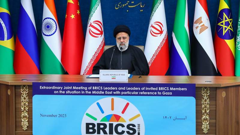 Raeisi Calls on BRICS States to Designate Israel as Terrorist Entity, Sever Ties with Regime