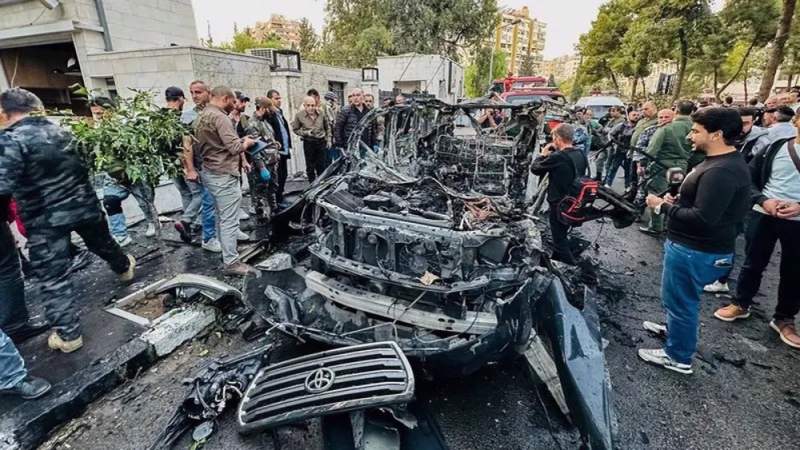 Two Killed in Missile Attack on Car in Syria’s Damascus: State Media