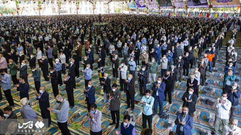 With Calls for Unity, Tehran Hosts First Friday Prayers in 20 Months