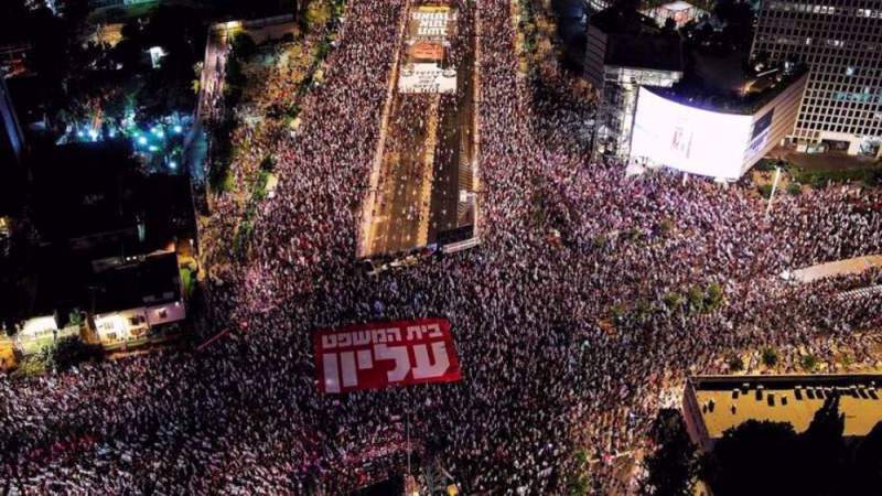 Tens of Thousands Demonstrate for 36th Week in Protest Against Israel’s Far-right Cabinet