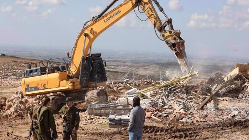OCHA: Israel Demolishes Over 50 Palestinian Structures in Two Weeks