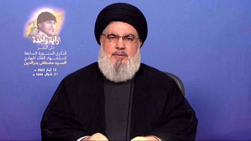 Netanyahu Launched Gaza Aggression to Divert Attention Away from Israeli Crisis: Hezbollah Chief