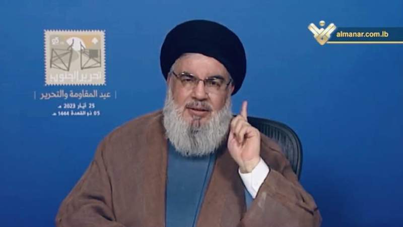  Sayyed Nasrallah to Israeli Leaders: Great War Will Lead You to Abyss, if Not Demise 