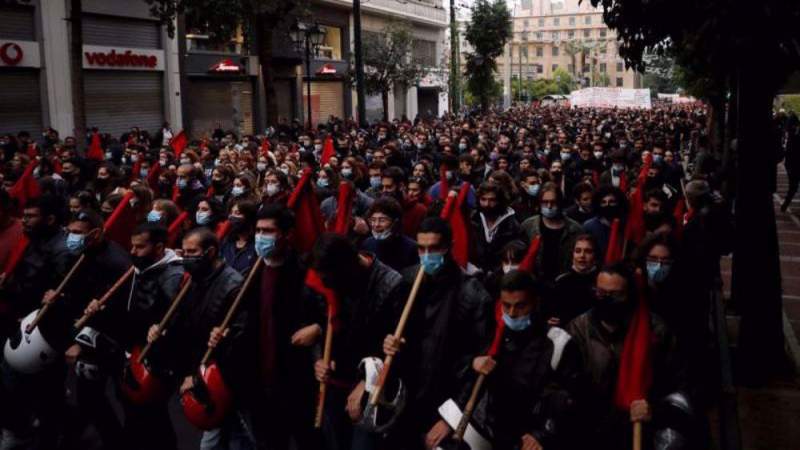 Students in Athens Commemorate 1973 Uprising against Greece’s US-Backed Junta