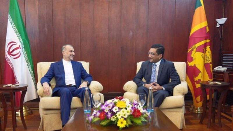  Foreign Ministers of Iran, Sri Lanka Underscore Expansion of Ties Given Shared Values 