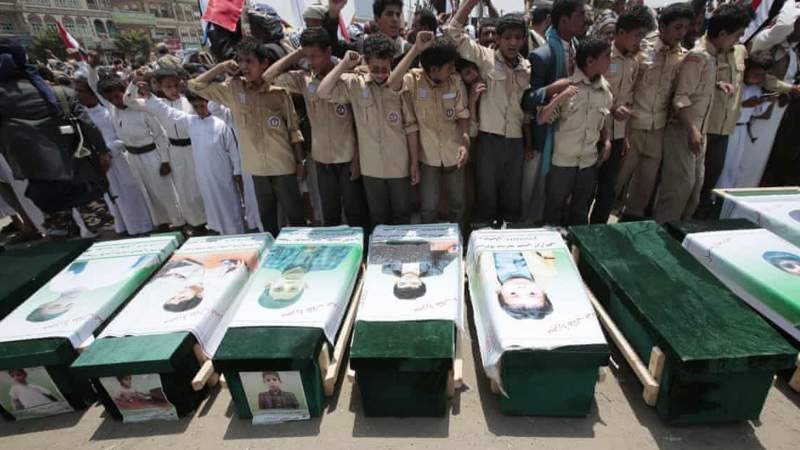 The Guardian: Death Toll in US-Saudi Aggression Against Yemen Reaches 100,000